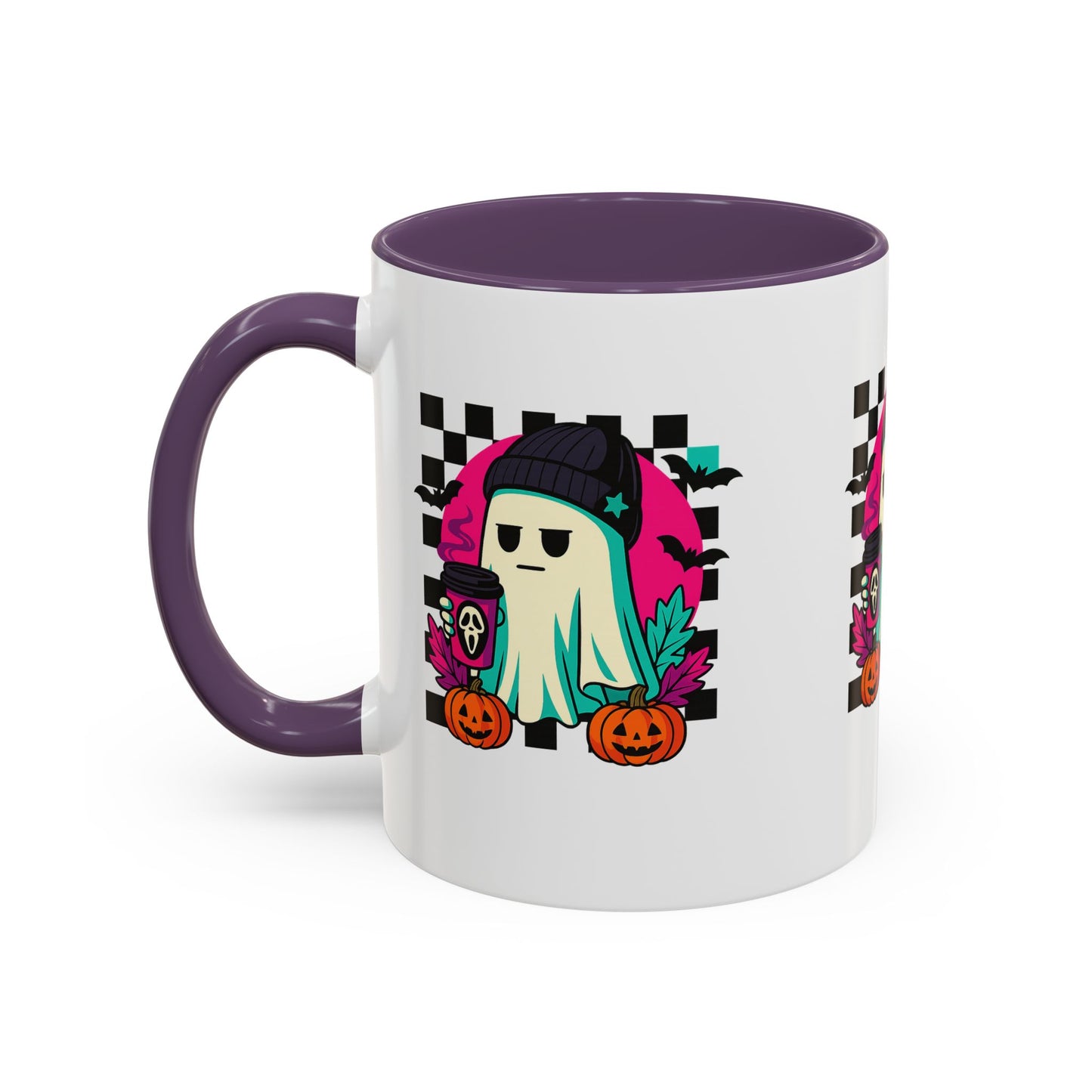 Spooky Ghost Coffee Mug, Halloween Mug, Cute Ghost Mug, Gift for Ghost Lovers, Fall Decor, Fun Coffee Cup