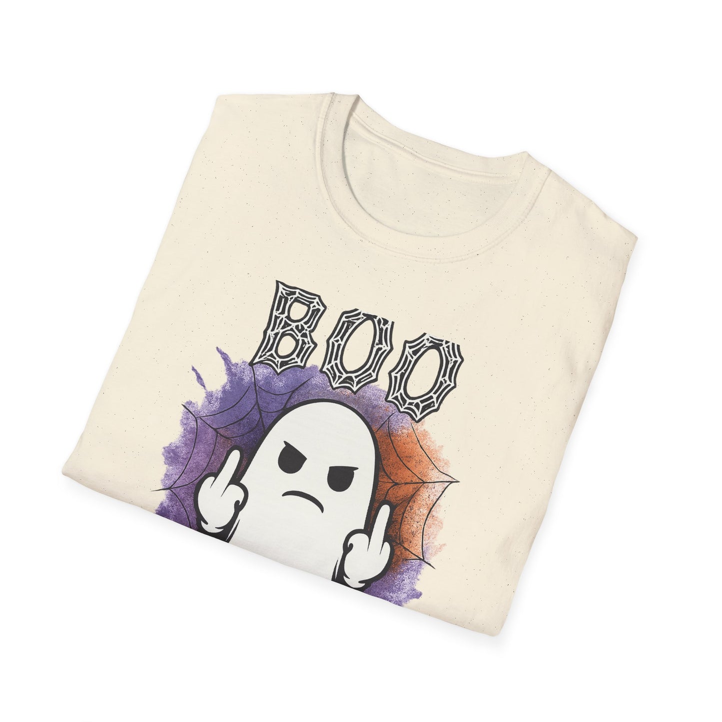 Boo Off Ghost T-Shirt | Funny Halloween Tee, Unisex Graphic Shirt, Halloween Party Outfit, Ghost Lover Gift, Spooky Season Apparel