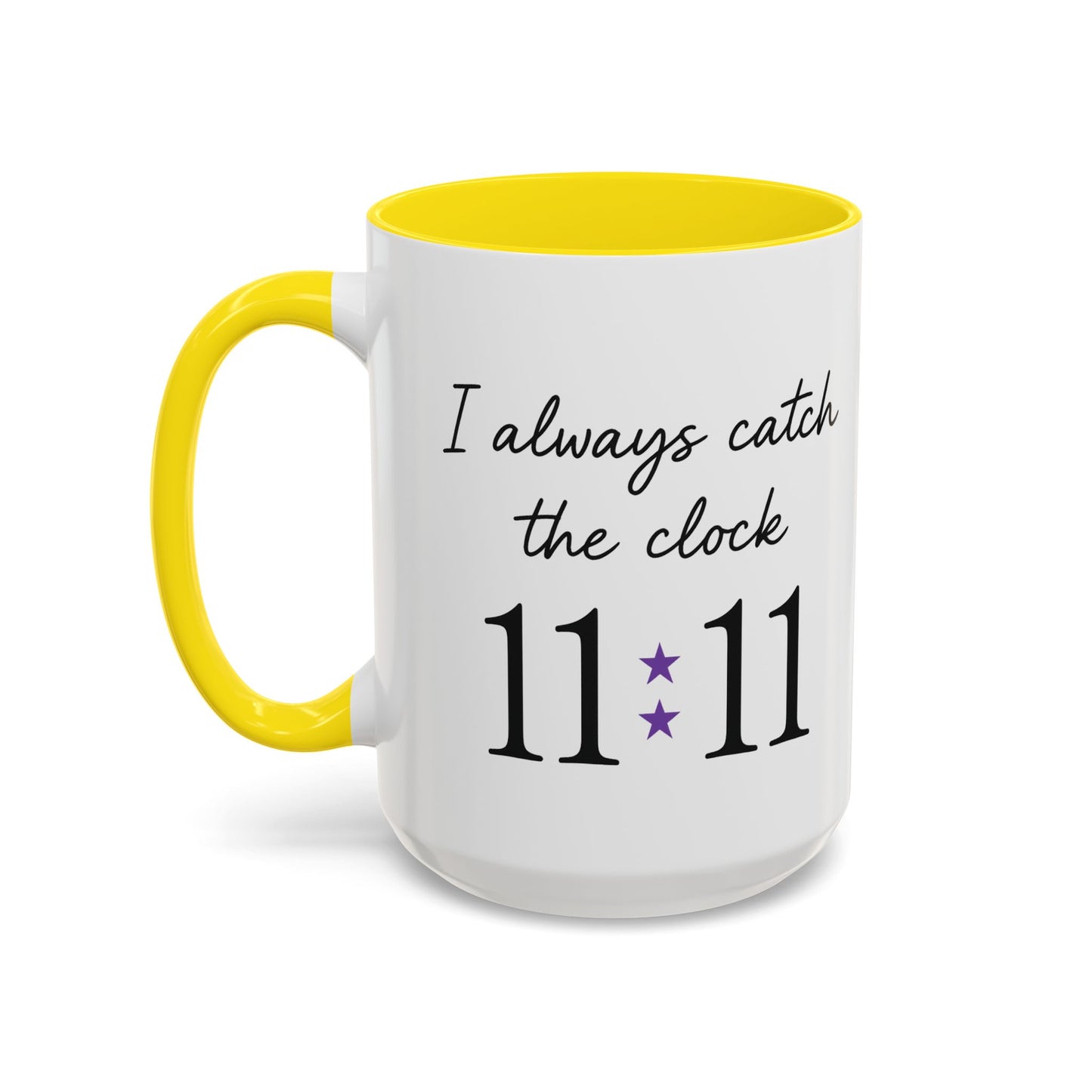 11:11 Coffee Mug - Inspirational Gift, Unique Ceramic Mug, Timekeeper Mug, Novelty Coffee Cup, Spiritual Awakening, Motivational Mug