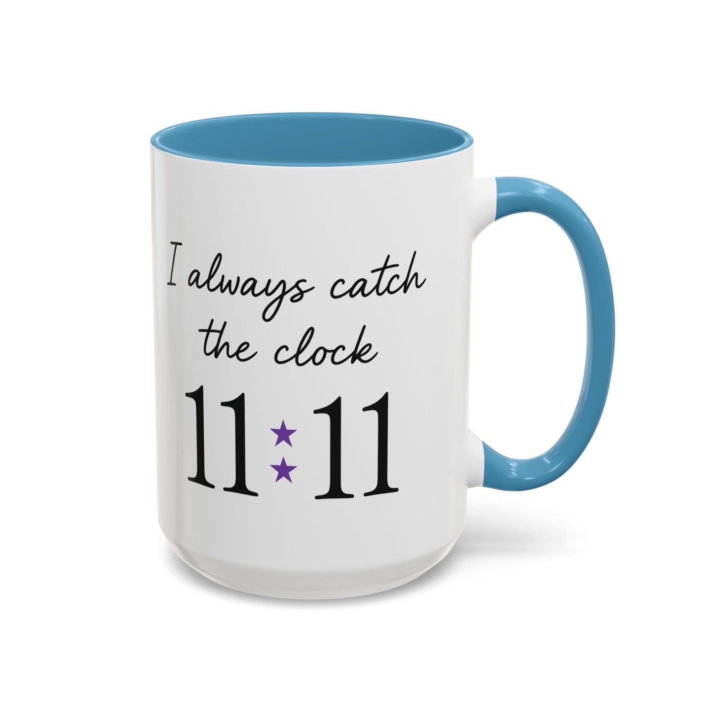 11:11 Coffee Mug - Inspirational Gift, Unique Ceramic Mug, Timekeeper Mug, Novelty Coffee Cup, Spiritual Awakening, Motivational Mug