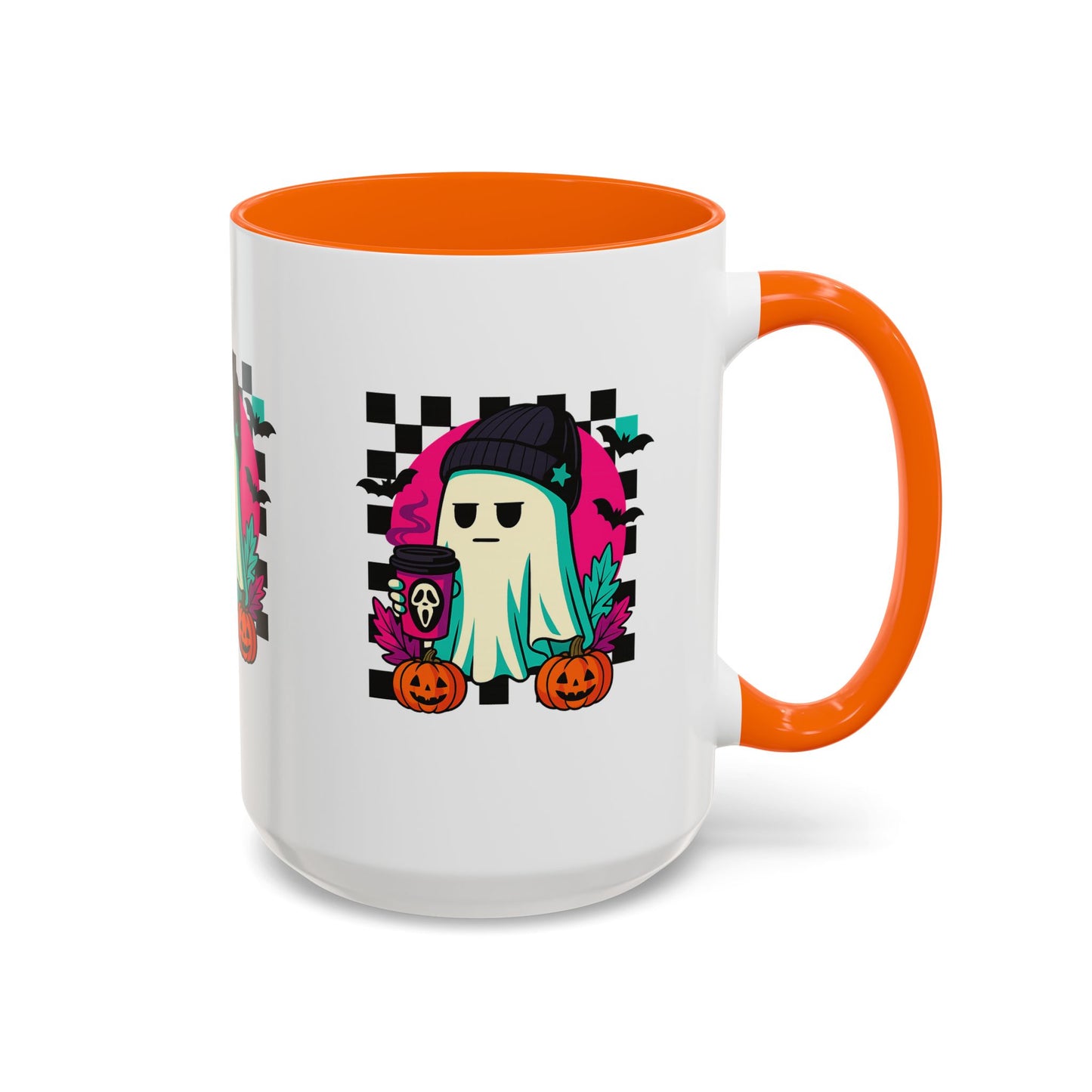 Spooky Ghost Coffee Mug, Halloween Mug, Cute Ghost Mug, Gift for Ghost Lovers, Fall Decor, Fun Coffee Cup