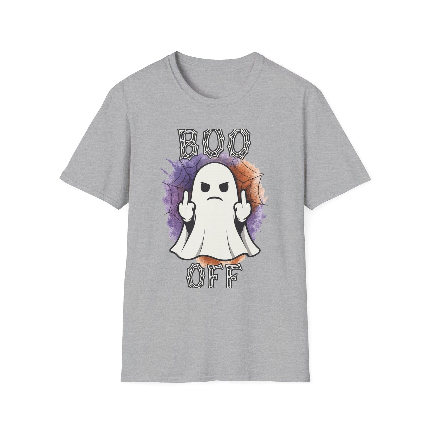 Boo Off Ghost T-Shirt | Funny Halloween Tee, Unisex Graphic Shirt, Halloween Party Outfit, Ghost Lover Gift, Spooky Season Apparel