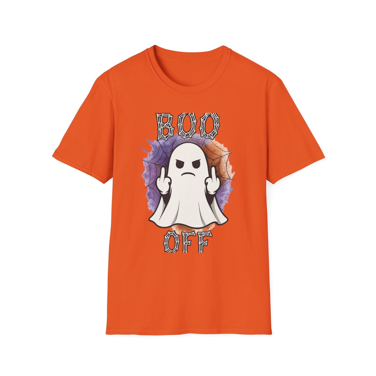 Boo Off Ghost T-Shirt | Funny Halloween Tee, Unisex Graphic Shirt, Halloween Party Outfit, Ghost Lover Gift, Spooky Season Apparel