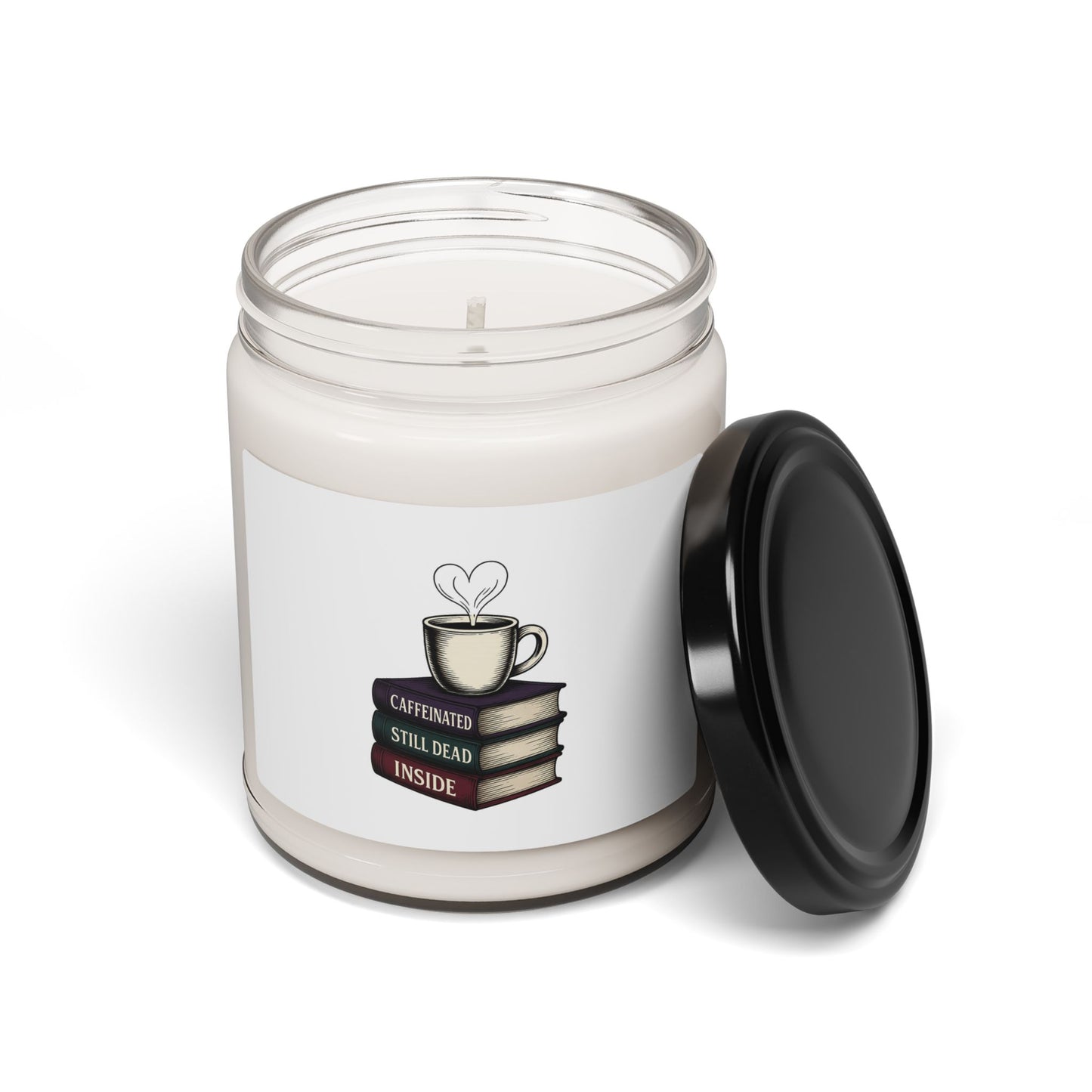 Bookish  Scented Soy Candle | Aromatherapy Gift, Self-Care, Home Decor, Unique Gifts, Relaxation